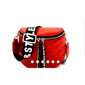 Red "Limited Style" FannyPack/ Crossbody